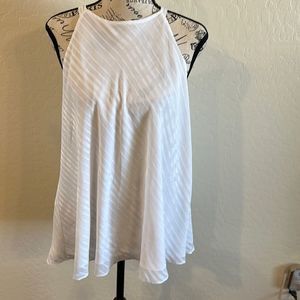 WHBM white top. Size L
